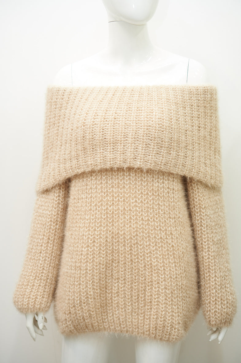 Pull épaules nues